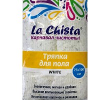 Тряпка для пола La Chista White 100х75 см, 1шт *25, 4627087921026