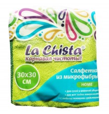 Салфетка из микрофибры La Chista Home 30х30 см, 1ш *70 - 4627087920661