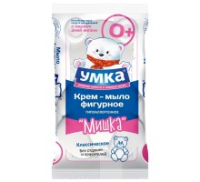 Мыло детское классическое фигурное "Мишка" УМКА 60г (ШК: 4670033920413 )