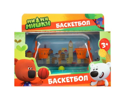 Настольная игра баскетбол Ми-ми-мишки кор.22*11*12см ИГРАЕМ ВМЕСТЕ в кор.2*48шт 4630115526193